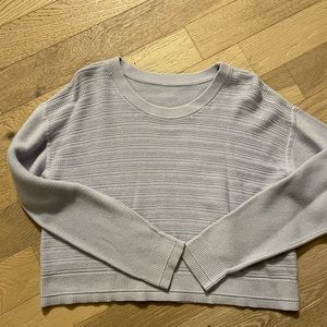 Lululemon cropped sweater